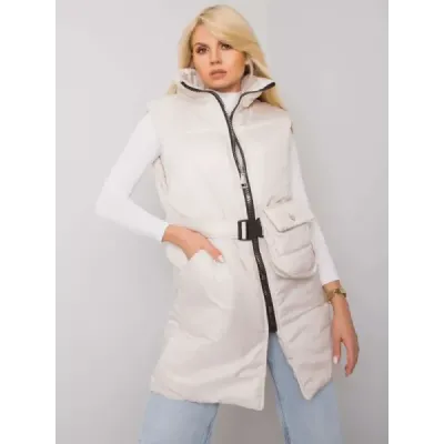 Dámská vesta MODA612 ecru