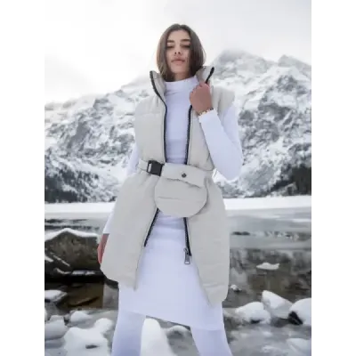 Dámská vesta MODA612 ecru