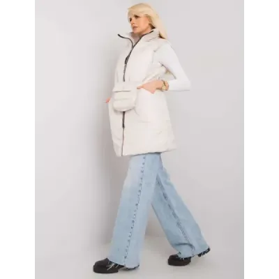 Dámská vesta MODA612 ecru