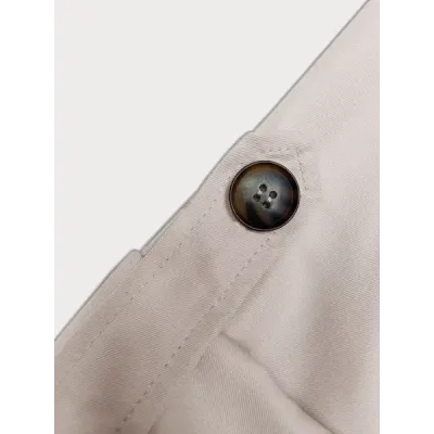 Dámský kabát MODA1818 světle béžový
