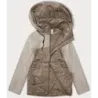 Volná dámská bunda MODA218 camel