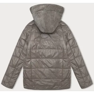 Přechodná dámská bunda MODA3301 coffe Přechodná dámská bunda MODA3301 coffe