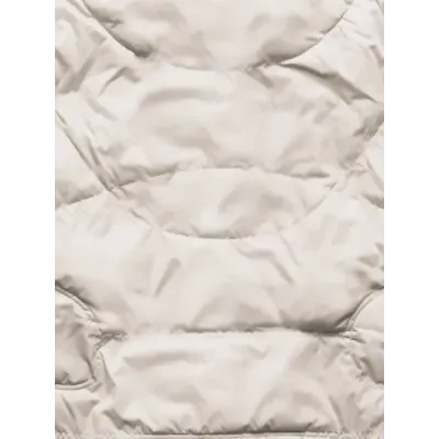 Dámská krátká bunda MODA2481 ecru