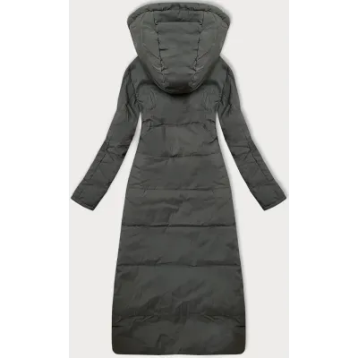 Dámská zimní oboustranná bunda MODA9167 army