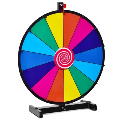 24 "kolo štěstí hračka barevné kolo hry pro loterie hry slovo hry ?60cm