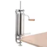 Stroj na výrobu klobás a salám Stroj na výrobu klobás a salámů Stříkačka na klobásy včetně 4 plnících trubek 3L
