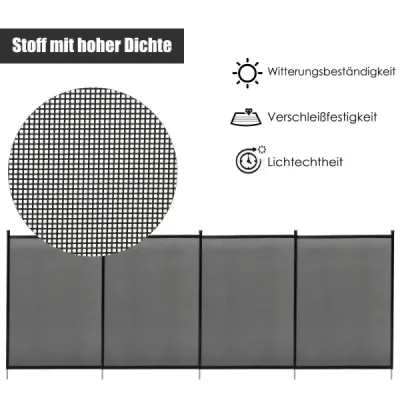 Bezpečnostní plot Bezpečnostní plot pro děti Bezpečnostní plot pro bazény Bezpečnostní plot pro rybníky 366 x 122 cm