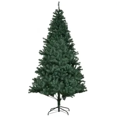 Vánoční stromek Umělý vánoční stromek s LED pohádkovými světýlky Vánoční stromek osvětlený 210cm