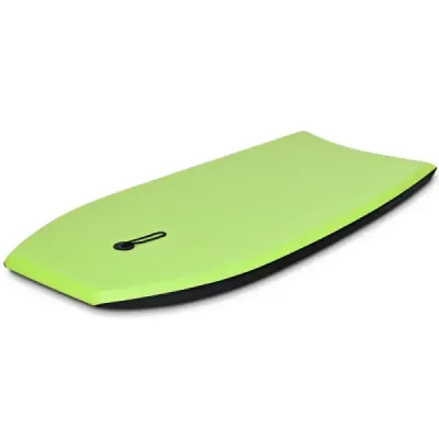 Bodyboard lehká plavecká deska s jádrem EPS a povrchem XPE na pláž pro děti a dospělé 94cm/106cm zelená