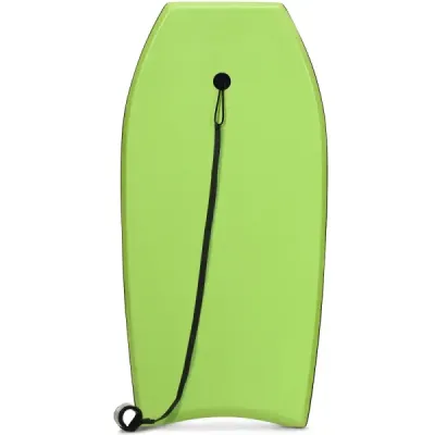 Bodyboard lehká plavecká deska s jádrem EPS a povrchem XPE na pláž pro děti a dospělé 94cm/106cm zelená