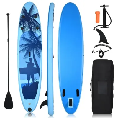 SUP Board Nafukovací Stand Up Board Paddle Board modrý S SUP Board Nafukovací Stand Up Board Paddle Board modrý S