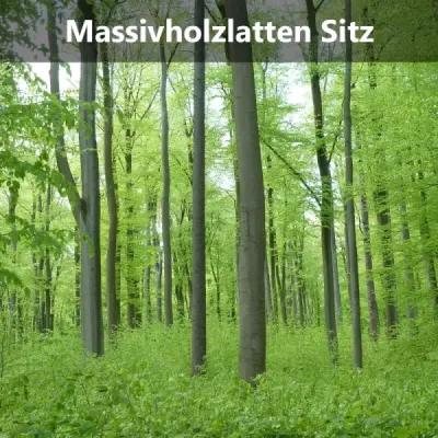 Zahradní lavička s litinovou konstrukcí pro venkovní použití 125 x 52 x 73 cm Černá + Nature