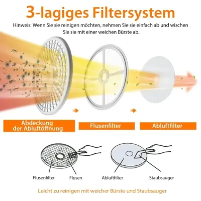 Mini sušička prádla Elektrická sušička prádla Sušička vzduchu 2,5 kg / 42 l / 850 W Stříbrná