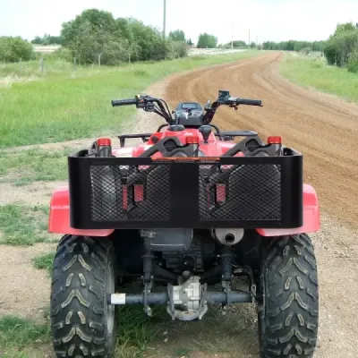 Nákladní koš pro ATV/UTV Univerzální zadní nosič se síťovinou Zadní úložný koš 104 x 67 x 31,5 cm