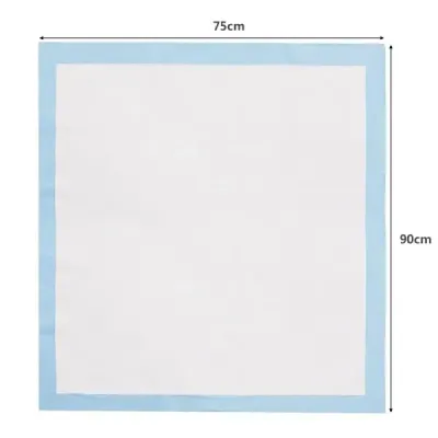 75 x 90 cm výcviková podložka pro psy Hygienická podložka pro štěňata 100 ks