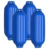 Sada 4 blatníků na čluny, dlouhé blatníky, blatníky na koule, ochrana před pádem člunu, blatníky na most, modrá, 68,5 x 21,5 cm