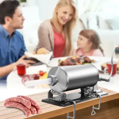 Stuffer na klobásy stroj na klobásy stuffer na klobásy 4,8 litru klobásy stříkačka na klobásy lis na klobásy
