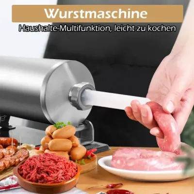 Stuffer na klobásy stroj na klobásy stuffer na klobásy 4,8 litru klobásy stříkačka na klobásy lis na klobásy