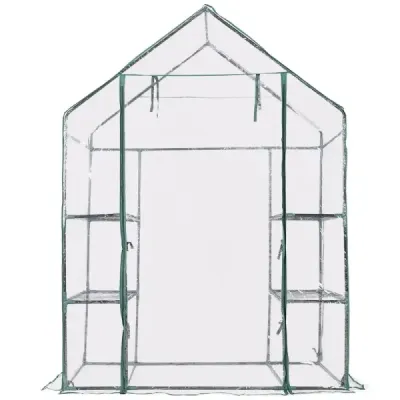 Skleník Fóliový skleník Skleník Domeček pro rostliny Domeček pro rajčata 143 x 73 x 195 cm