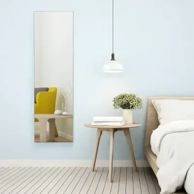 Skříňka na šperky nástěnné zrcadlo s LED osvětlením zrcadlová skříňka 120 x 35,5 x 10 cm černá/bílá-bílá