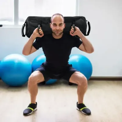 27KG Power bag Sandbag Core bag včetně 6 x 5 kg pytle s pískem