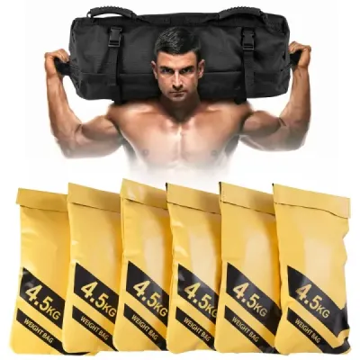 27KG Power bag Sandbag Core bag včetně 6 x 5 kg pytle s pískem