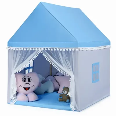 Dětský stan playhouse princezna princezna dětský stan na hraní modrý