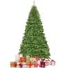 230 cm umělý vánoční stromeček s kovovým stojanem Christmas Tree Green