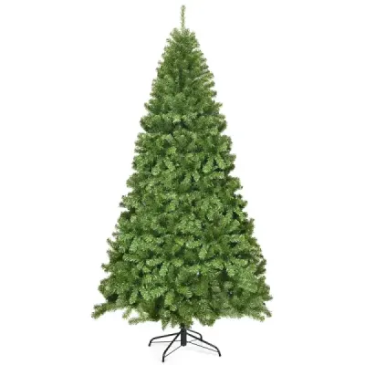 230 cm umělý vánoční stromeček s kovovým stojanem Christmas Tree Green