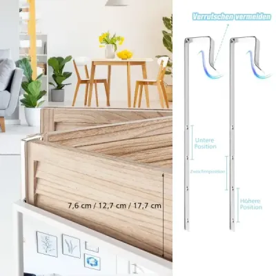 Zrcadlo s plnou délkou zrcadlo na zeď zrcadlo na dveře zrcadlo s plnou délkou zrcadlo pro zavěšení zrcadlo 36,5 x 1,5 x 107 cm bílá