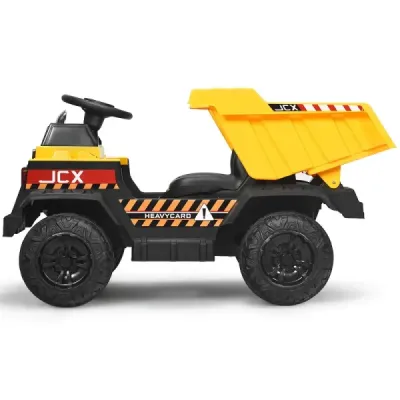 Dětský traktor 12V s elektrickou zadní lopatou a dálkovým ovládáním a světly+hudbou+rádiem pro děti od 3 let