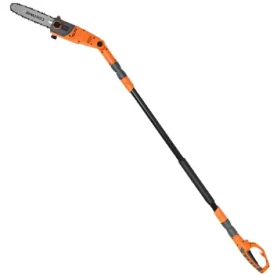 Elektrická tyčová pila 212-286 cm víceúčelová tyčová řetězová pila s pilovou hlavou oranžová