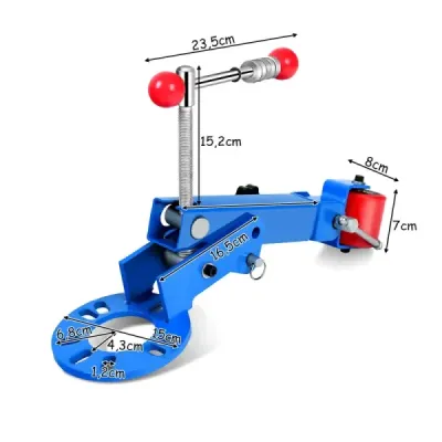 Nástavec na blatníky Vysoce výkonný válec na blatníky 57 x 22 x 25 cm
