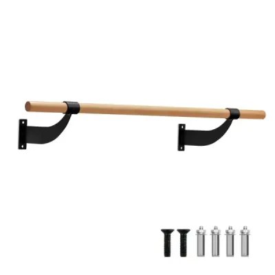 120 cm dlouhá taneční tyč Baletní tyč na zeď Baletní vybavení Fitness tyč s pevnou výškou