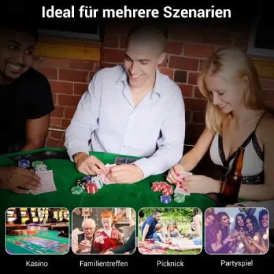 Pokerová souprava s 500 laserovými žetony pokerový kufřík hliníkové pokerové žetony