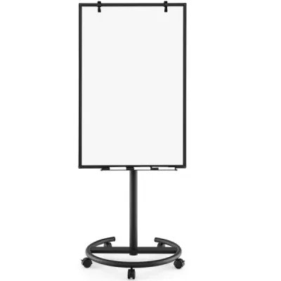 Stojan na flipchart na kolečkách s magnety a fixy Výška tabule nastavitelná do 192 cm