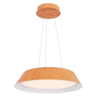 21W LED stropní svítidlo energeticky úsporné stropní svítidlo s dřevěným kovovým rámem příroda