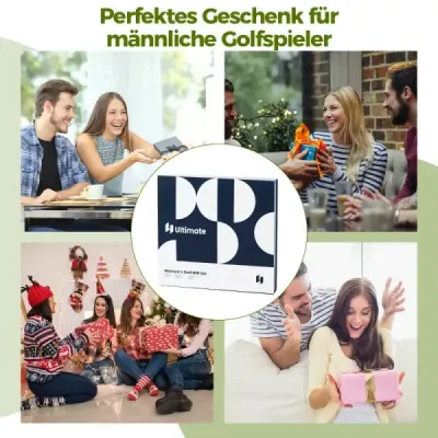 Kompletní golfová dárková sada pro ženy Sada golfového příslušenství 3 golfových míčků Golfový dárek v dárkové krabičce