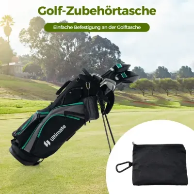Kompletní golfová dárková sada pro muže Sada golfového příslušenství 3 golfových míčků Golfový dárek v dárkové krabičce