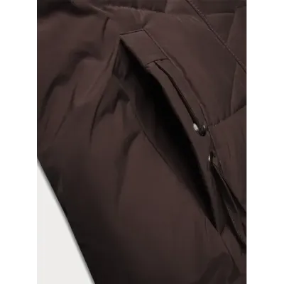 Dámská zimní bunda LHD MODA4580 hnědá Dámská zimní bunda LHD MODA4580 hnědá