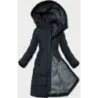 Dámská zimní bunda LHD MODA4575 tmavě modrá