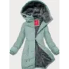 Dámská zimní bunda LHD MODA4580 mátová