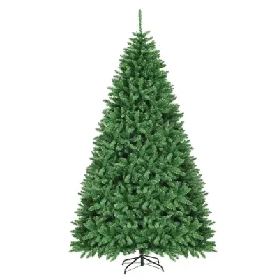 275 cm umělý vánoční stromek Kovový stojan Umělý stromek s 3594 hroty
