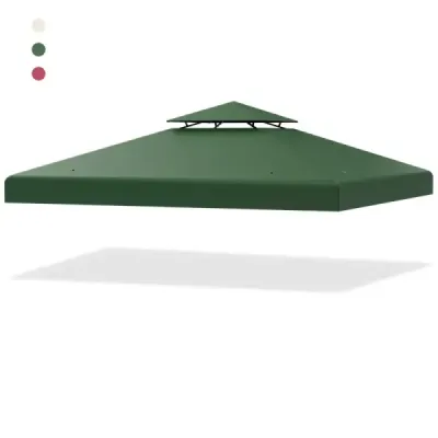 Náhradní vrchní kryt 300 x 300 cm na terasu pro dvoupodlažní pavilon Víno