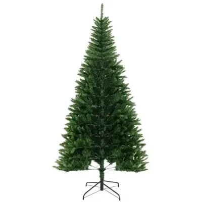 240 cm umělý vánoční stromek s osvětlením pro 270° rohový umělý vánoční stromek pro domácnost zelený 240 cm umělý vánoční stromek s osvětlením pro 270° rohový umělý vánoční stromek pro domácnost zelený