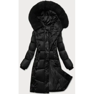 Prošívaná dámská zimní bunda S\'west MODA8266 černá