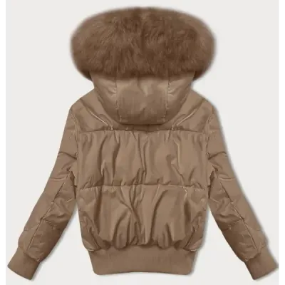 Krátká zimní bunda S\'west MODA8288 béžová