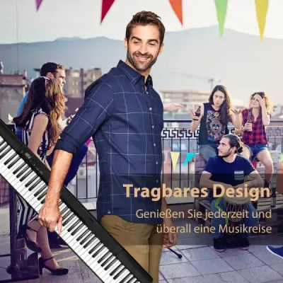 Elektronická klávesnice 88 Klávesnice Elektrické piano Sada hudebních nástrojů digitální klávesnice