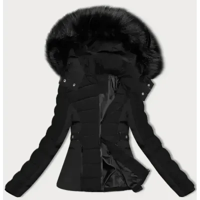 Krátká zimní dámská bunda S\'WEST MODA8308 černá