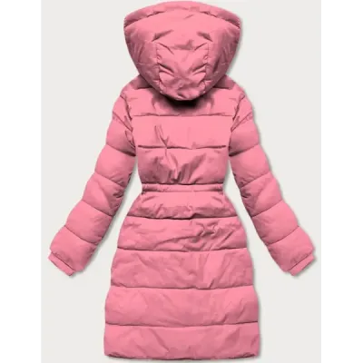 Dámská zimní bunda MODA865 růžová